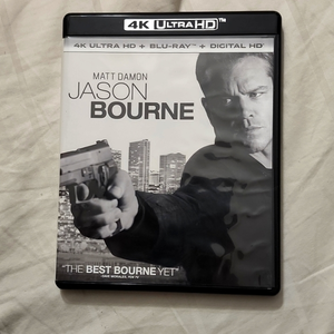 Jason Bourne 4K‎ Ultra HD and Blu-ray Discs